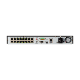 BCS-V-NVR1602-4K-16P Rejestrator cyfrowy sieciowy IP 16 kanałowy z switchem PoE BCS View