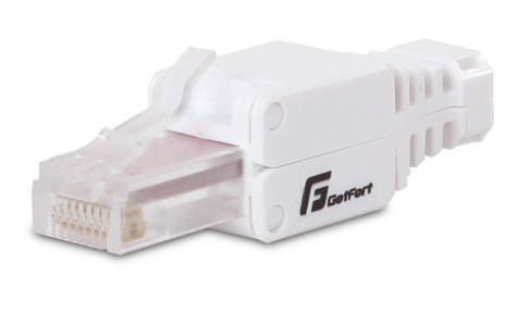 WTYK MODULARNY BEZNARZĘDZIOWY GETFORT RJ45 CAT.5e UTP 8P8C