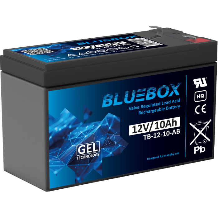 TB-12-10-AB Akumulator VRLA GEL 12V 10Ah