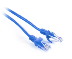 GF-PC5EUTP-1B PATCHCORD SKRĘTKA CAT.5E UTP 1m niebieski