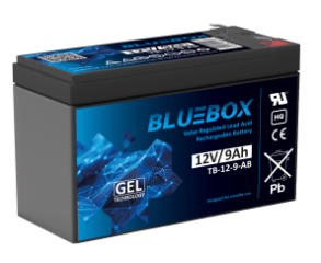 TB-12-9-AB Akumulator VRLA GEL 12V 9Ah