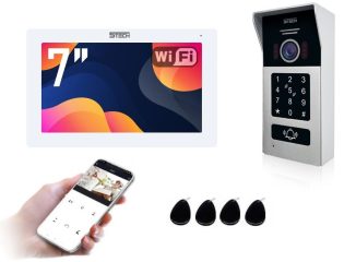 Wideodomofon 2-żyłowy Cyfrowy WiFi FHD 7" Virgo One(W) 5TECH