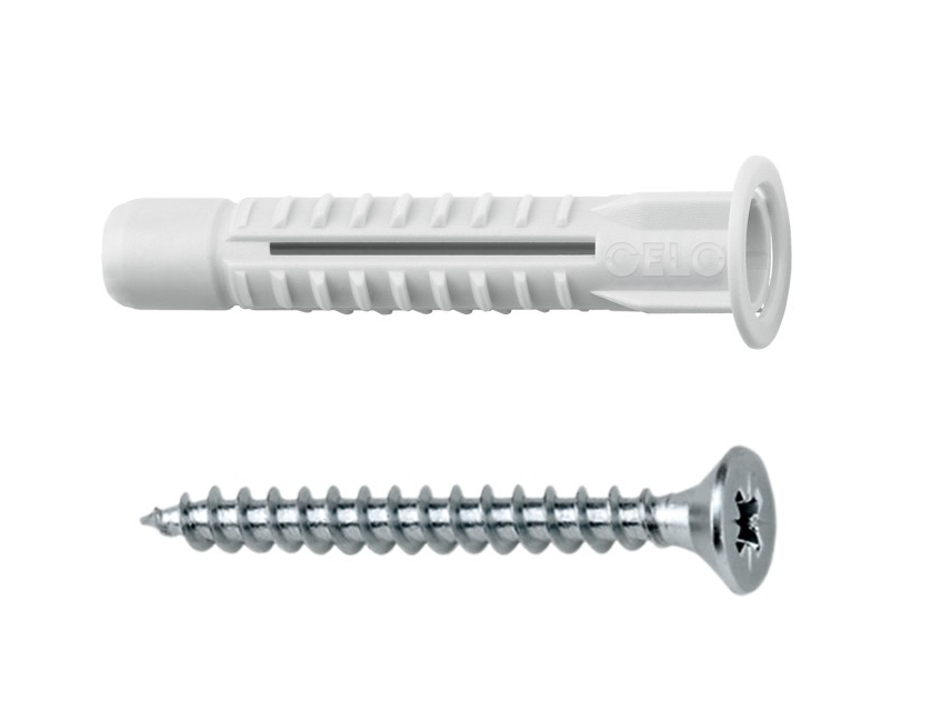 9641MZKSZ Kołek 6x41 z kołnierzem 9641MZKSZ, /50 szt./, CELO