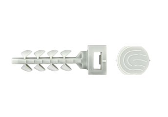 96IFS Uchwyt do opaski kablowej wciskany IFS 6X30 łeb 4,8mm szary, 96IFS, /100 szt./, CELO