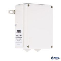 ABOX-S3 Obudowa zewnętrzna IP55 150x110x70mm (zaślepka gumowa 2x29mm) tworzywo RAL 7035