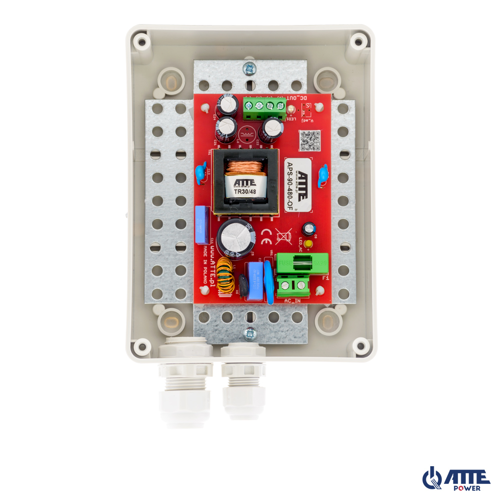 APS-90-480-S1 Zasilacz sieciowy w obudowie 48VDC 2A 96W