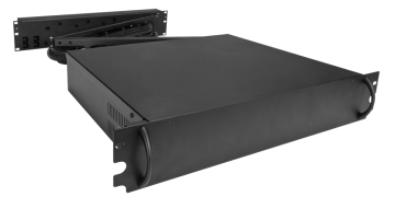 ARAD-S2 Obudowa Security 2U do szaf RACK 19" 24 linie