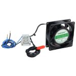 ARAW45 Wentylator do obudów RACK 19" z czujnikiem temperatury