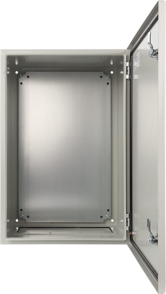 AWOH406030 Obudowa herm. z płytą montażową IP66 400x600x300