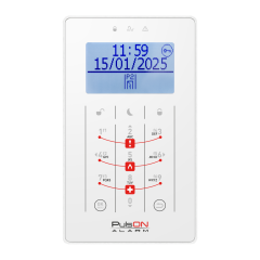 PULSON FRONT LCD/S WHI