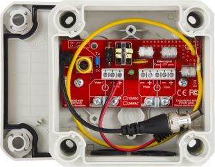 BOX HD-1-EXT/24VAC Kompaktowe zabezpieczenie punktu kamerowego, IP66, ANALOG, zabezpieczenie antyprzepięciowe, 24VAC