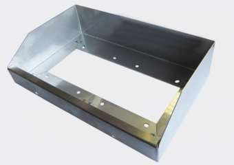 DAX-1-2H INOX Obudowa ze stali nierdzewnej, dwu segmentowa do CP-251X + NP-2512, LASKOMEX