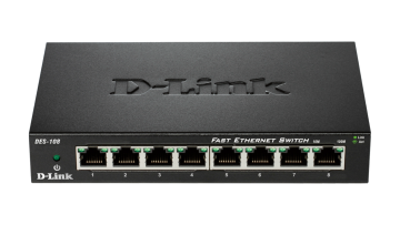 DES-108/E Switch 8 portowy 10/100 Mbps