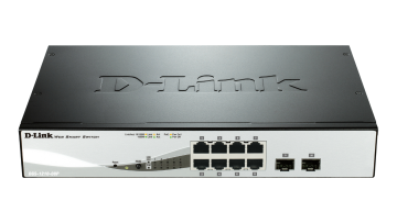 DGS-1210-08P Switch PoE GB 8 portowy, 8xPoE