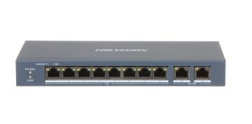 DS-3E0310P-E/M Switch 10-portowy (8xPoE)