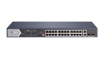 DS-3E0528HP-E Switch Hikvision 24 x PoE, 2x Uplink, 2 x SFP