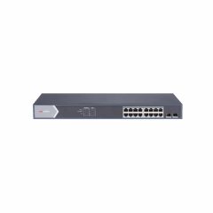 DS-3E1518P-SI Switch PoE 16-portów GB PoE, 2x port SFP 225W