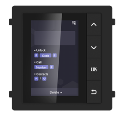DS-KD-DIS Moduł wyświetlacza LCD 3,5", rozdz. 320*480, 4 przyciski, HIKVISION