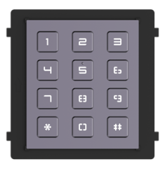 DS-KD-KP Moduł z szyfratorem, zas. 12VDC z innego modułu, IK7,  IP65, HIKVISION