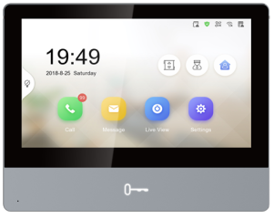 DS-KH8350-TE1/EU Stacja wewnętrzna, ekran 7 " dotykowy,