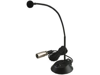 ECM-310P Mikrofon pulpitowy PA, na gęsiej szyi.