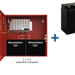 EN54C-10A17 AKU Zasilacz pożarowy, EN54C-10A17 AKU z akumulatorami