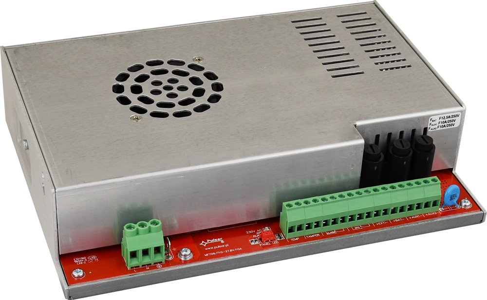 EN54M-10A17-40 Zasilacz do zabudowy do systemów przeciwpożarowych