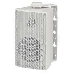 ESP-230/WS Zestaw głośnikowy PA, w białej obudowie z tworzywa sztucznego, odpornej na warunki atmosferyczne, z aluminiową maskownicą.  Monacor