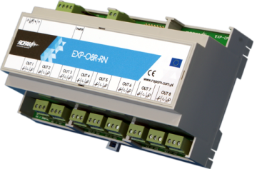 EXP-O8R-RN-D9M Ekspander 8 wyjść przekaźnikowych