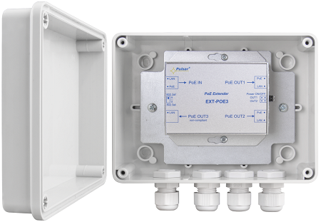 EXT-POE3H Extender EXT-POE3 w obudowie hermetyczne