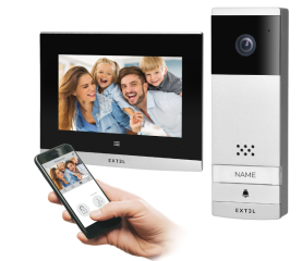 EXTEL720313 Bezprzewodowy zestaw wideo domofonowy