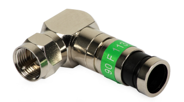 F-KOMP90/113 Złącze kompresyjne kątowe 90 F 113 MASTER na przewód Triset-113/ DIPOL