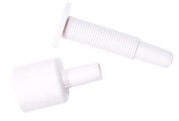 FAS-ASD-CLT Przelotka sufitowa biała, plastik ABS, 10 szt.