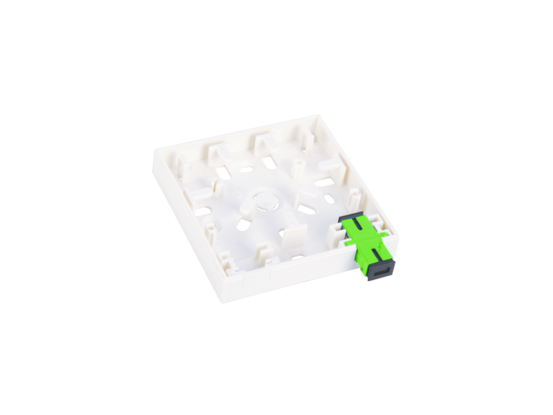 FOPA-2A-01 Gniazdo naścienne 2 x SC simplex, bez adapterów