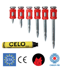 G22800XHA PAKIET 4000 SZTUK GWOŹDZI 22MM XHA dla FORCE ONE, G22800XHA, /4000 szt./, CNBOP, CELO