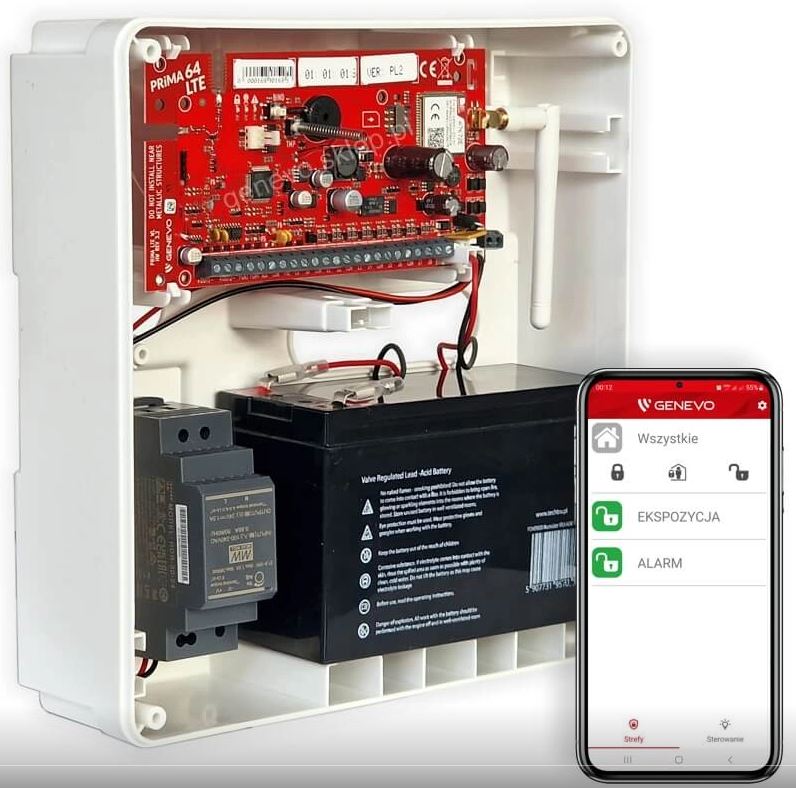 PRiMA LCD-SL manipulator klawiatura LED