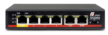 GF-106D-4P-65 SWITCH POE 4FE x POE + 2FE UPLINK 65W