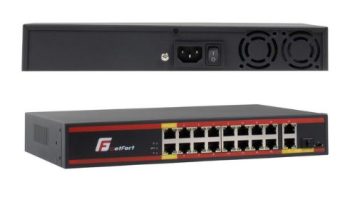 GF-218G-16P-200 SWITCH POE 16 x POE + 2GE UPLINK + 1 SFP 200W