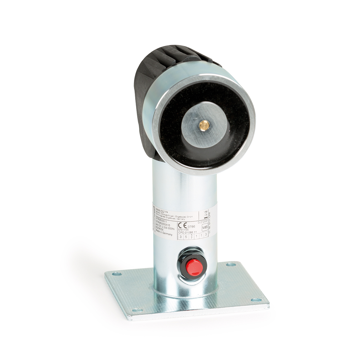 GTR 063000 A10 chwytak elektromagnetyczny drzwiowy łamany