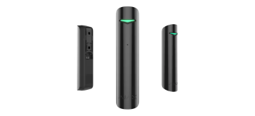 GlassProtect BLACK Bezprzewodowy czujnik stłuczenia szkła, czarny