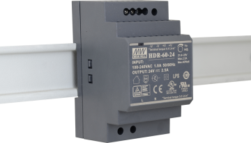 HDR-100-12 Zasilacz na szynę DIN 12V/100W/7.1A
