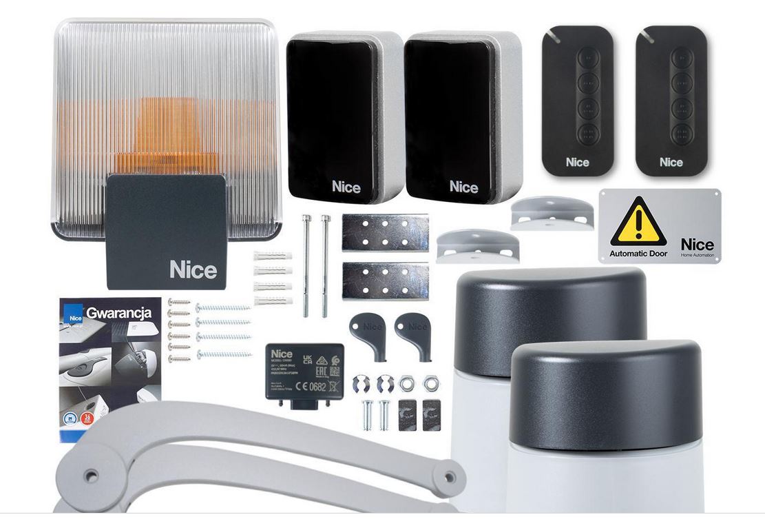 Zestaw NICE HOPP MyGO do bram skrzydłowych