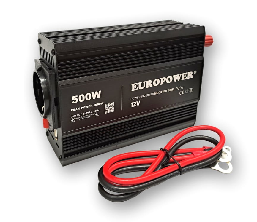 INV/12/500/MS/S Przetwornica modyfikowany sinus 500W-12VDC