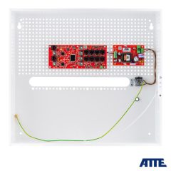 IP-8-20-H Switch PoE do 8 kamer IP, w obudowie wewnętrznej ABOX-H (miejsce na NVR), z zasilaczem 96W