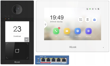 IP-VIS-Pro-W Zestaw wideodomofonowy IP Villa, kolor biały