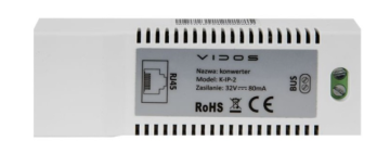 K-IP-2 Konwerter  podłączenie kamer IP