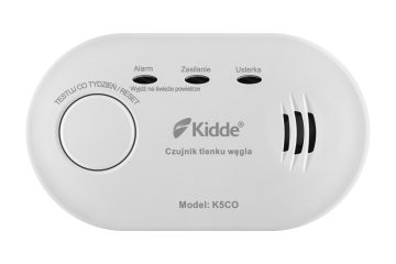 K5CO Autonomiczna czujka tlenku węgla, baterie 2xAA