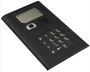 KDC3100-CZARNA Klawiatura dostosowana do funkcji video, z podświetlanym LCD i wbudowaną listą lokatorów, PROEL