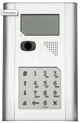 KDC3915V-SREBRNA Klawiatura satelicka, dostosowany do funkcji video, pozwala rozszerzyć system o kolejne wejścia, PRE