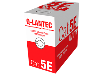 KIU5PVC305Q Kabel UTP kat.5e PVC 4PR 305m Q-LANTEC